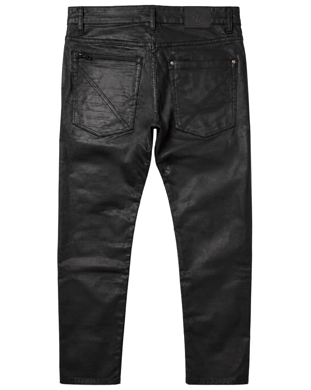 BORN FLY PREMIUM WAXED JEANS BLACK - 2108D4209