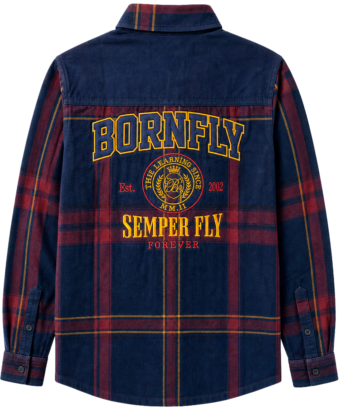 BORN FLY ASSORTED L/D FLANNEL SHIRTS ASST - BFFLN26