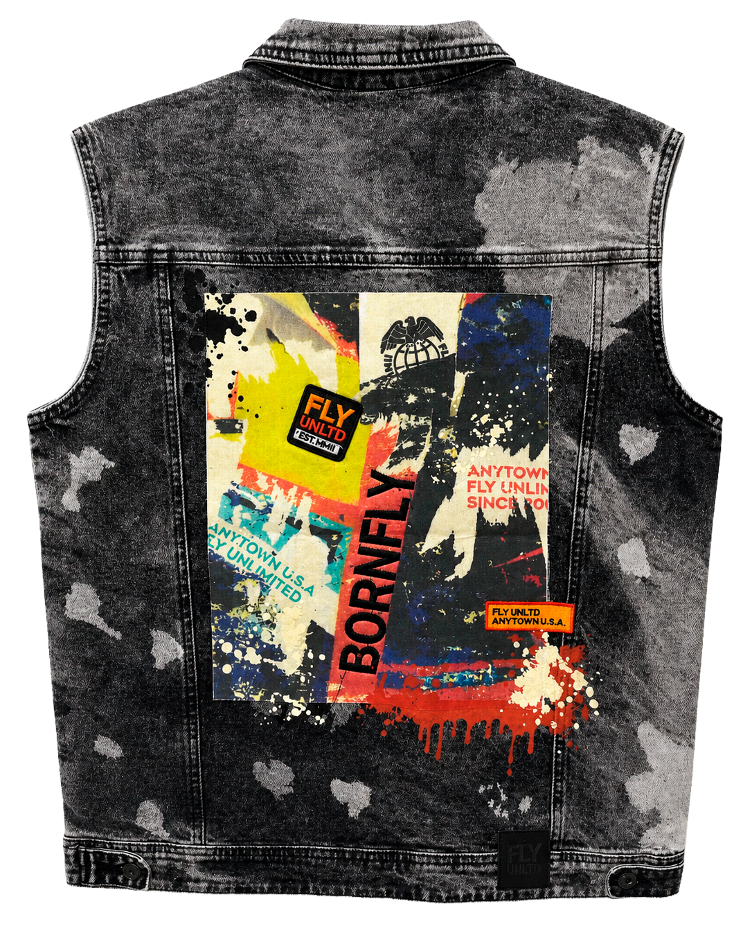 BORN FLY ASSORTED DENIM JACKETS ASST - BFDJKT26