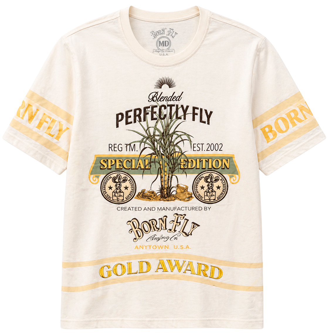 BORN FLY ASSORTED GRAPHIC T-SHIRT ASST - BFSTS26
