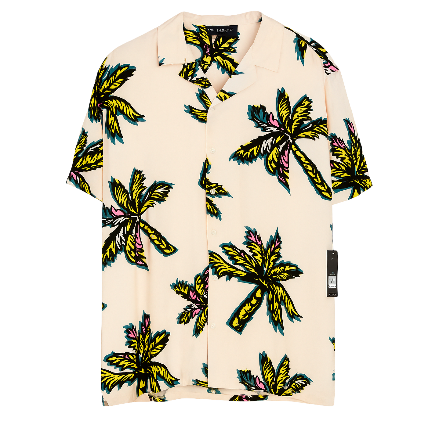 NO BOUNDARIES S/S BUTTON DOWN CREAM - NB23100073079B