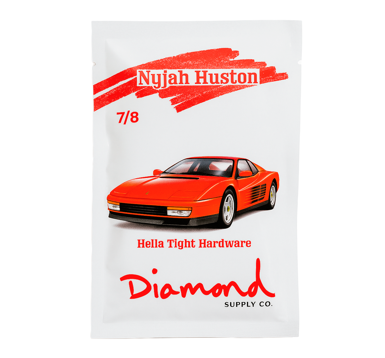 DIAMOND SUPPLY CO SIGNATURE PRO HARDWARE RED - NYJAH HOUSTON