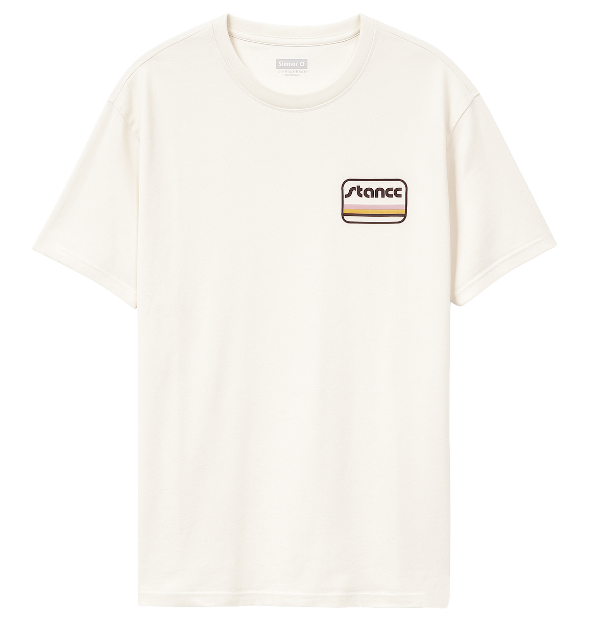 STANCE CAMINO T-SHIRT VINTAGE WHITE - A3SS1D24CA