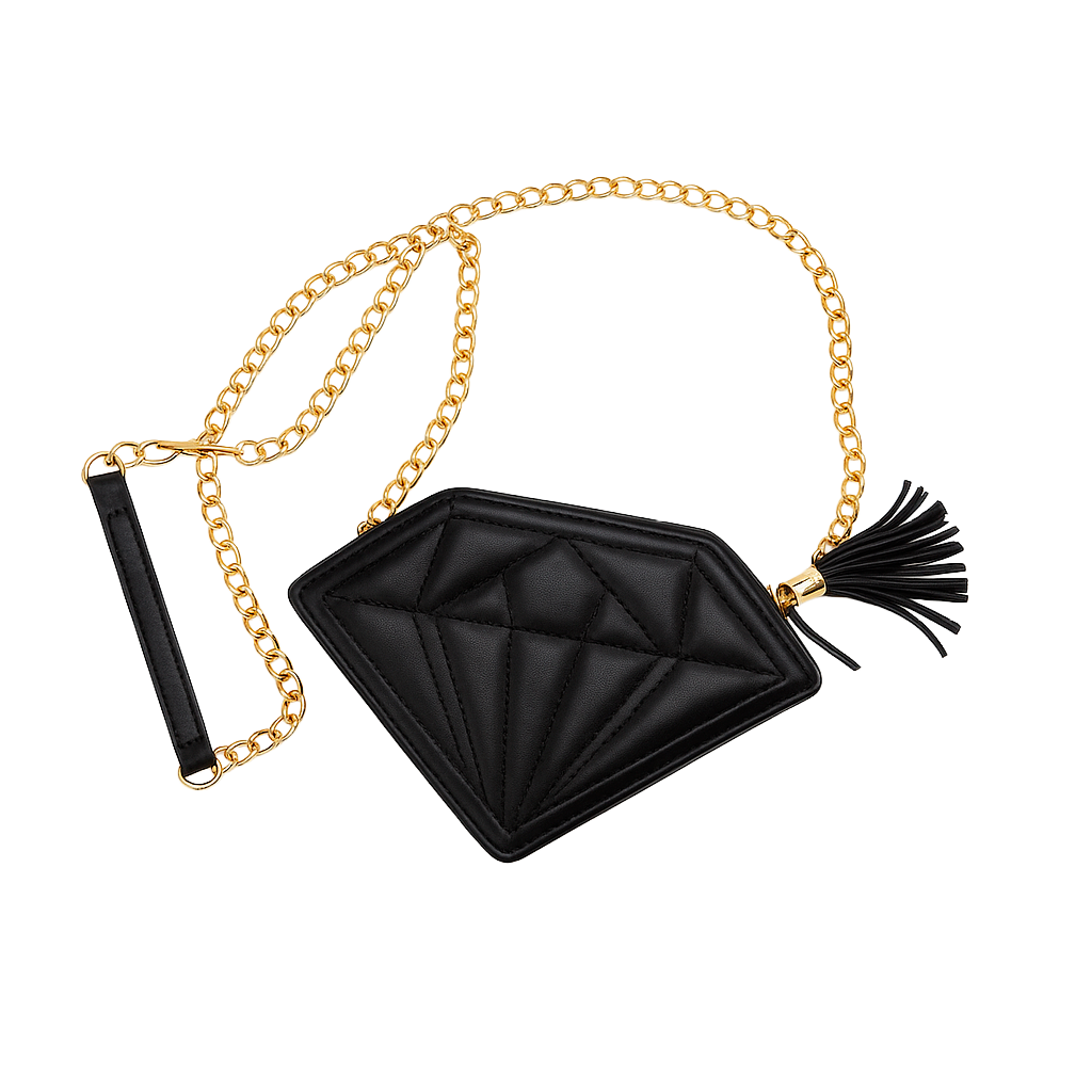 WOMEN'S DIAMOND SUPPLY CO PURSE BLACK - B16DWCZ01