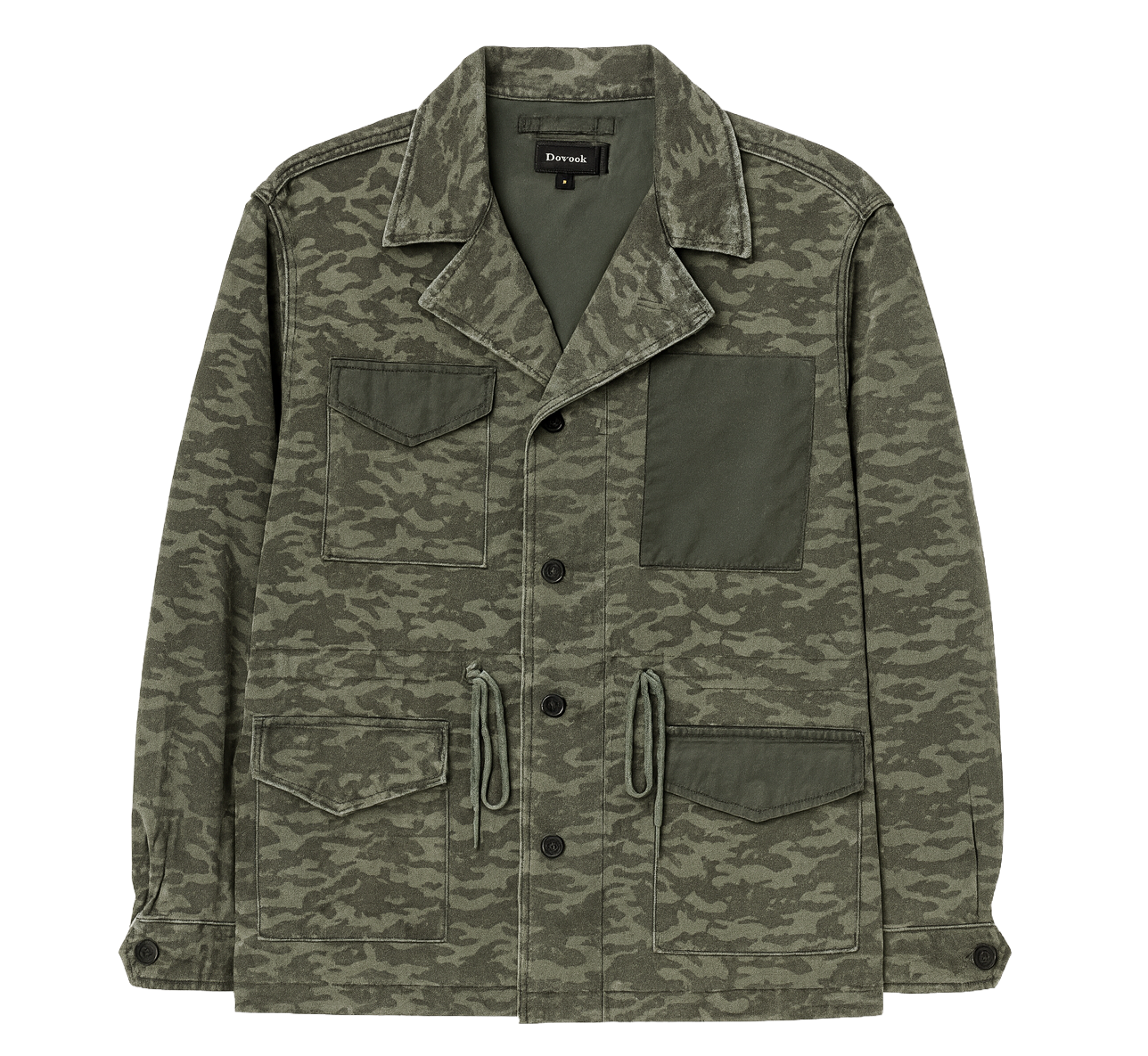 DIAMOND SUPPLY CO DENIM JACKET CAMO GREEN - D19DMTC006