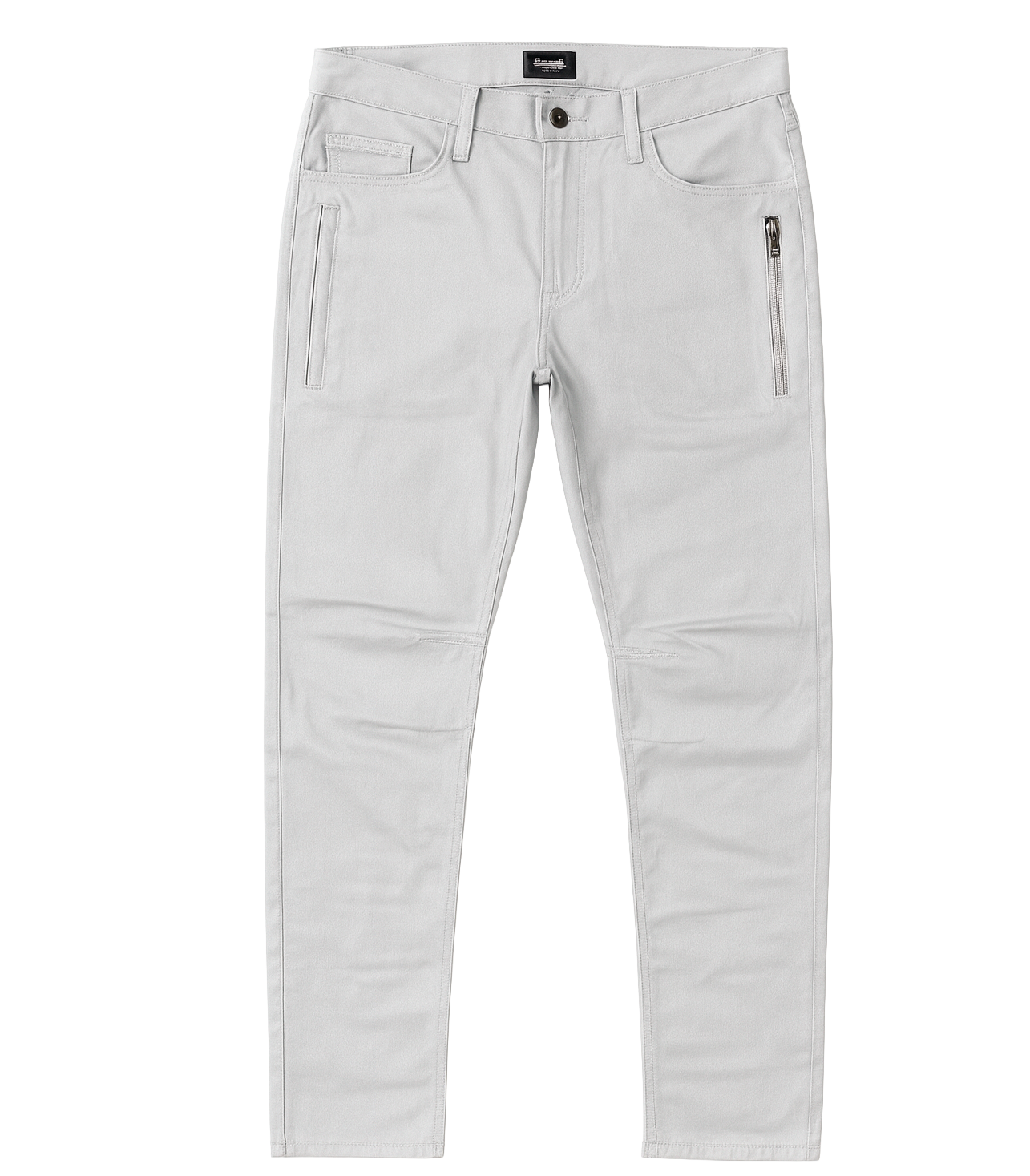 CORDOVA STRAIGHT FIT CHINO PANTS GREY - A15CBB01