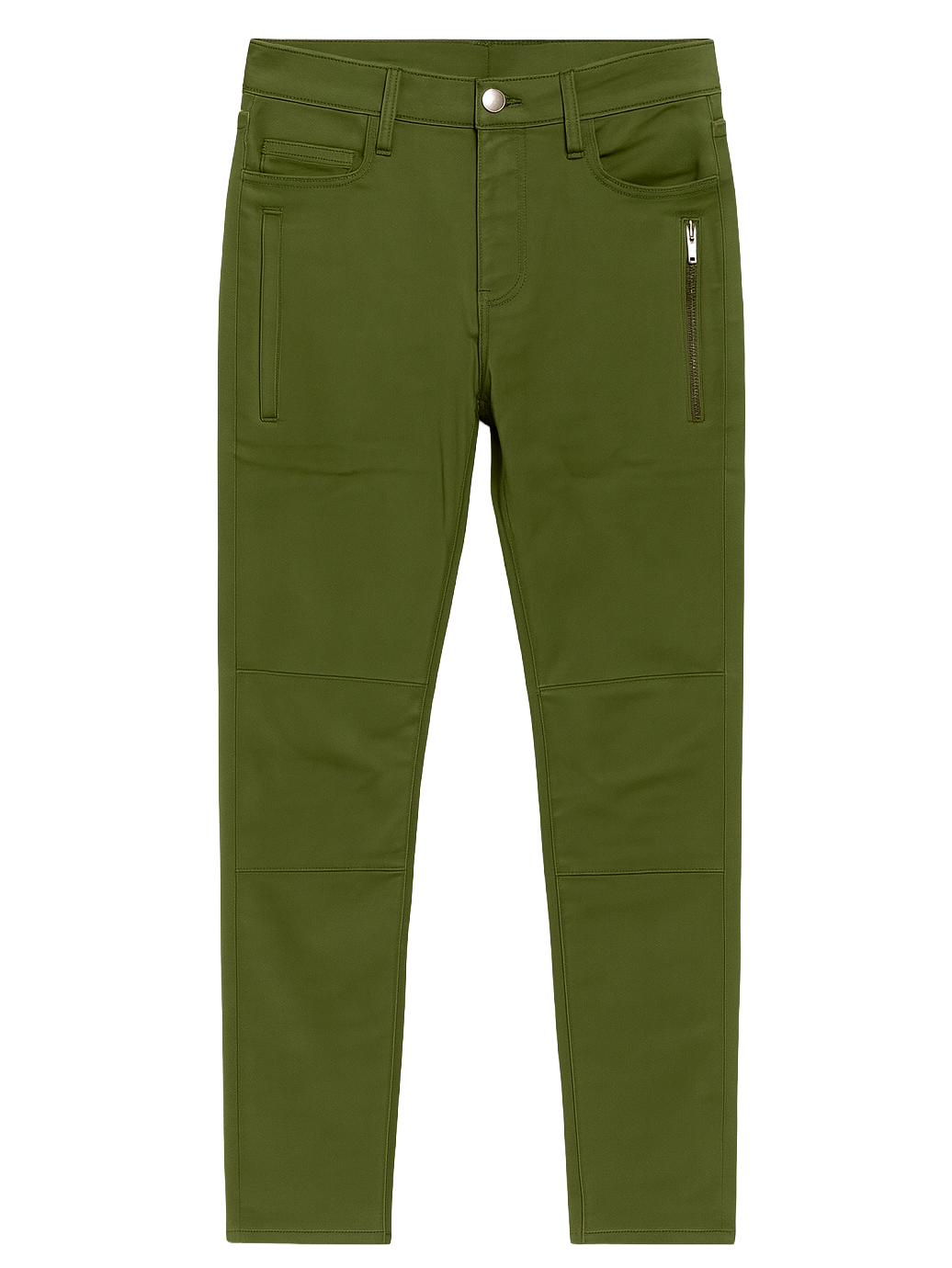 CORDOVA STRAIGHT FIT CHINO PANTS ARMY GREEN - A15CBB01