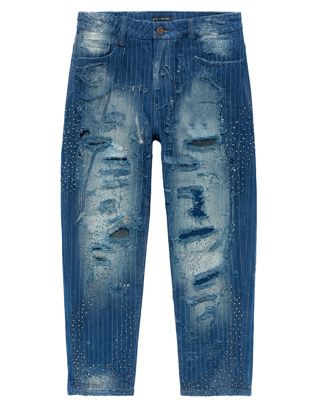EMBELLISH NEPTUNE BORO JEANS BLUE WASH - EMBF24-002