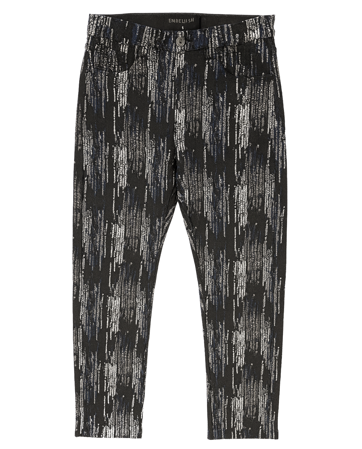 EMBELLISH PREMIUM BORO JEANS BLACK - EMBHOL124-014