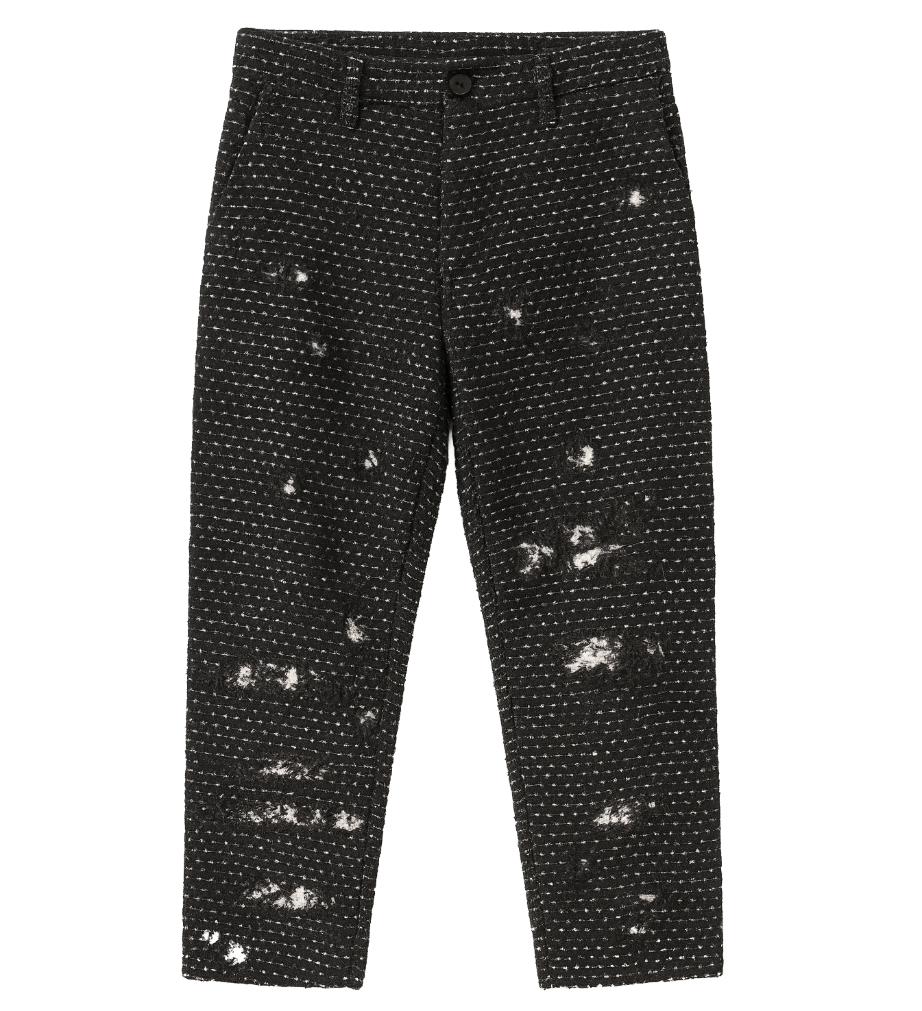 EMBELLISH SKELETON BORO JEANS BLACK - EMBSPR24-046