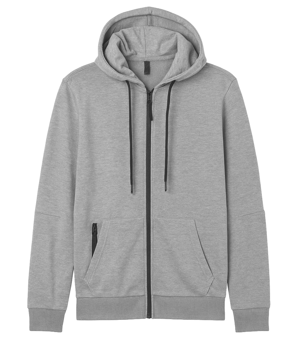 TRUE BORN TRACK ZIP JACKET H GREY - TH404