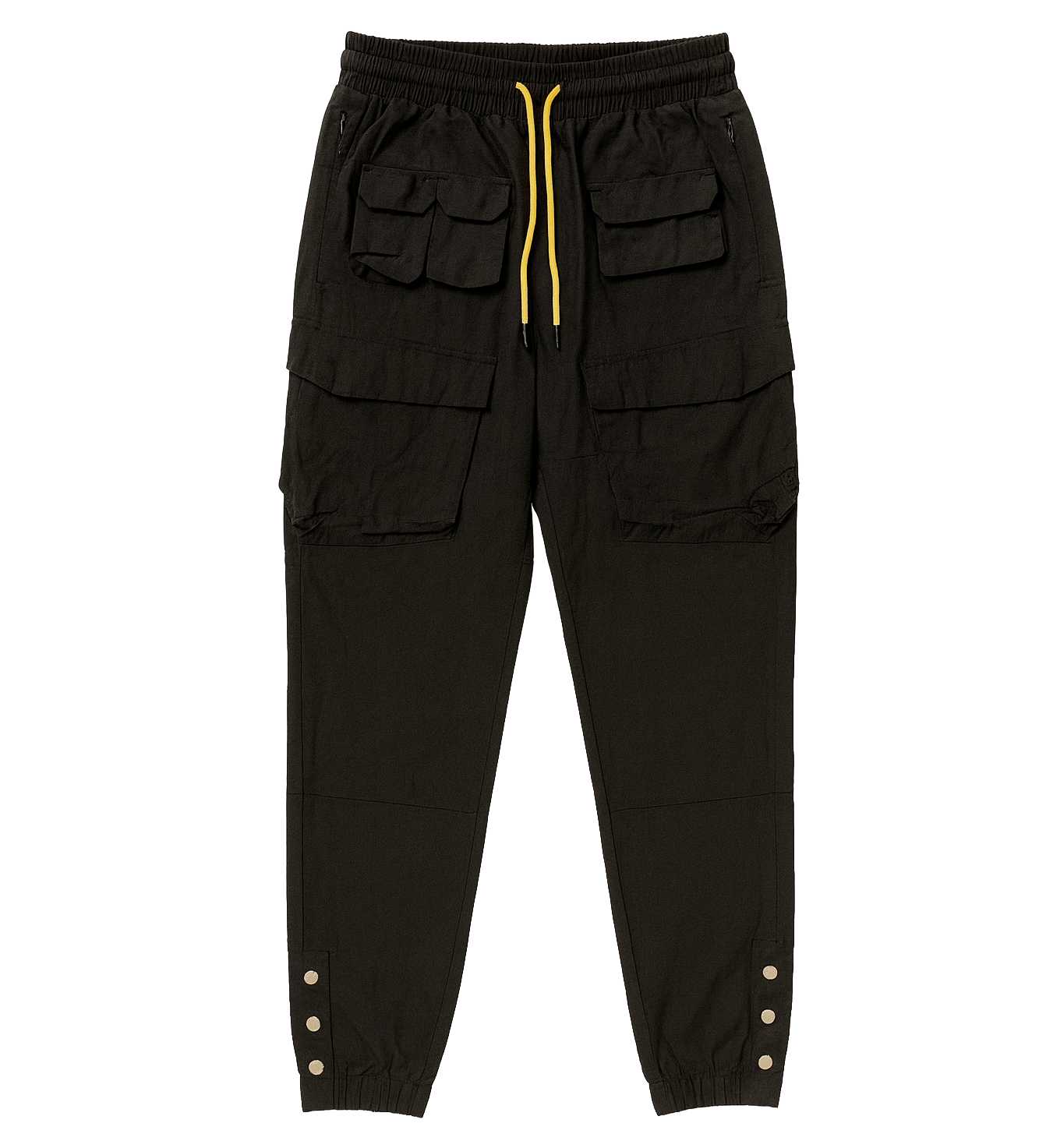 GFTD LA NYLON CARGO JOGGER PANTS BLACK - TYRELL