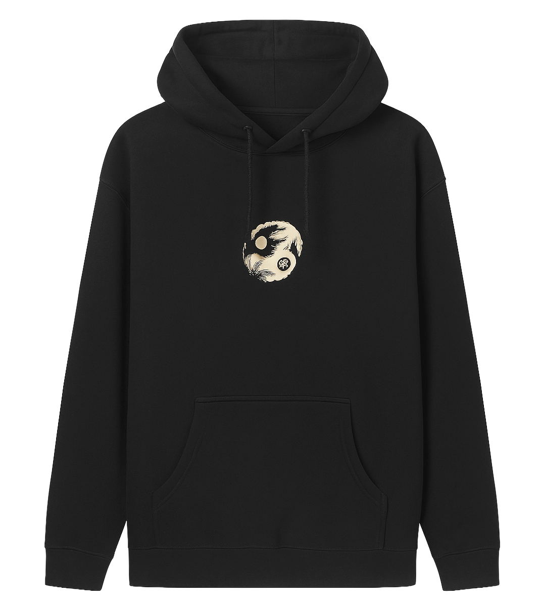 STANCE OPPOSITES HOODIE SWEATSHIRT BLACK - AFH1D24OPP