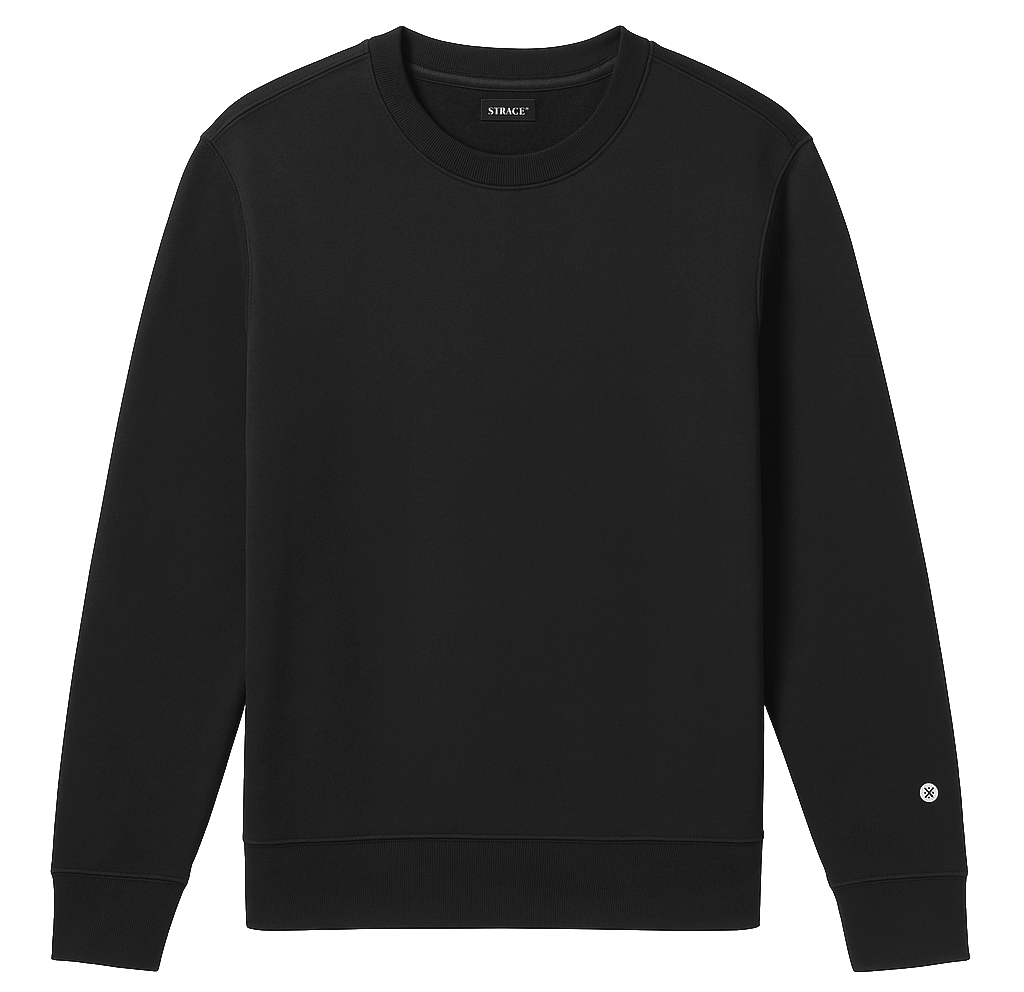 STANCE SHELTER CREWNECK PULLOVER BLACK - MAPPD22SHE