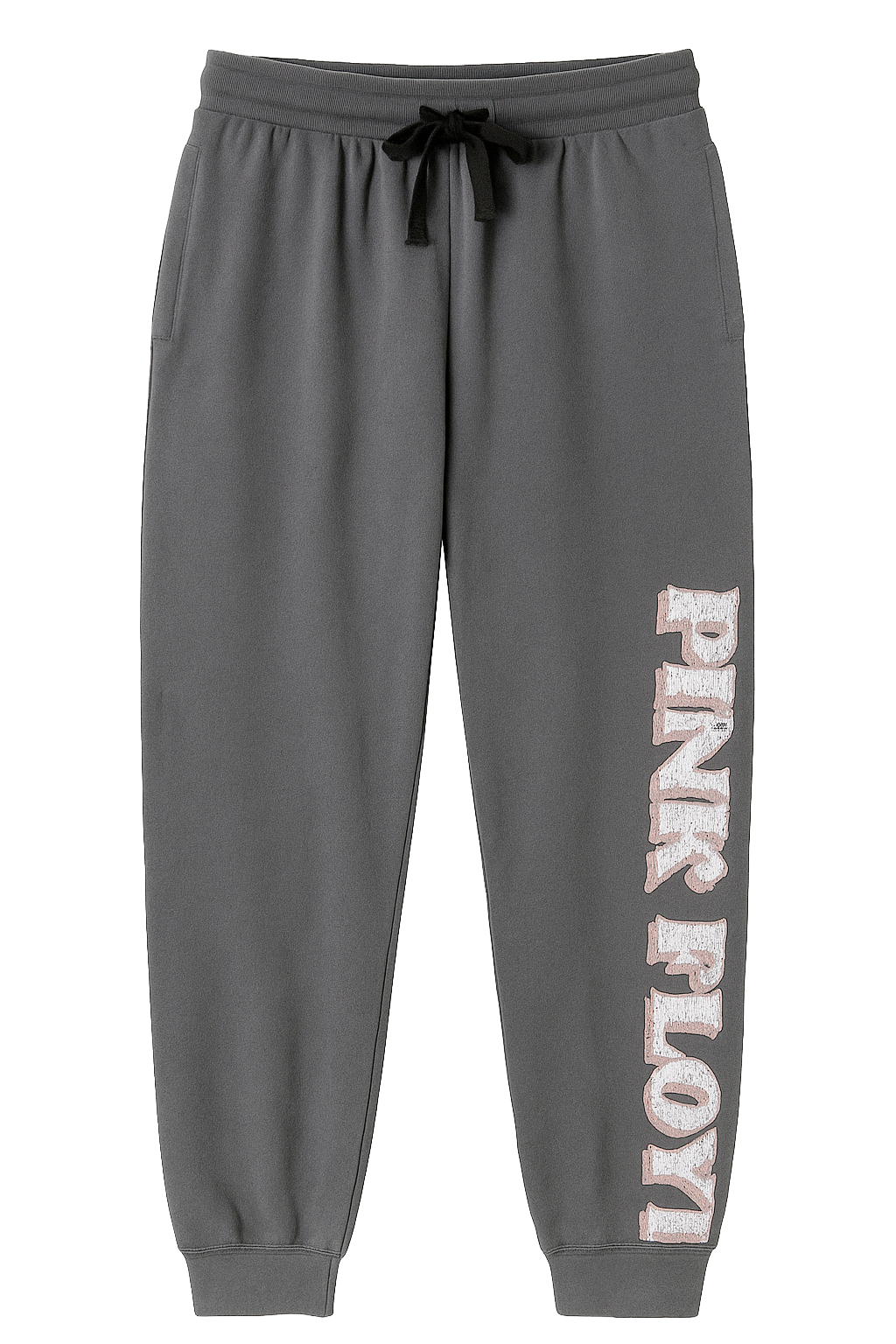 LICENSED PINK FLOYD JOGGER SWEATPANT GREY - 2PF877