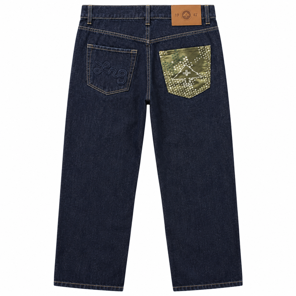 LRG PREMIUM DENIM JEANS RAW INDIGO - L3WWMBMXX