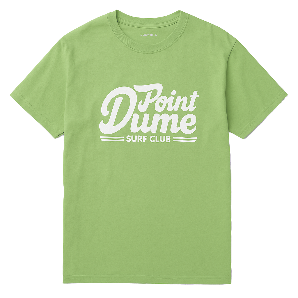 MELROSE PLACE GRAPHIC T-SHIRT SLIME GREEN - POINT DUME