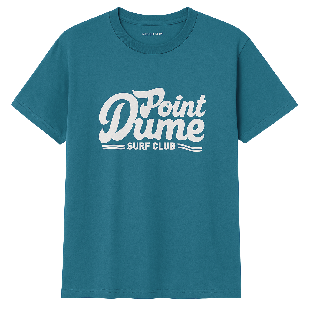 MELROSE PLACE GRAPHIC T-SHIRT TEAL - POINT DUME