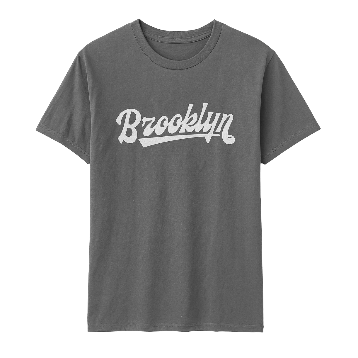 MELROSE PLACE GRAPHIC T-SHIRT GREY - BROOKLYN