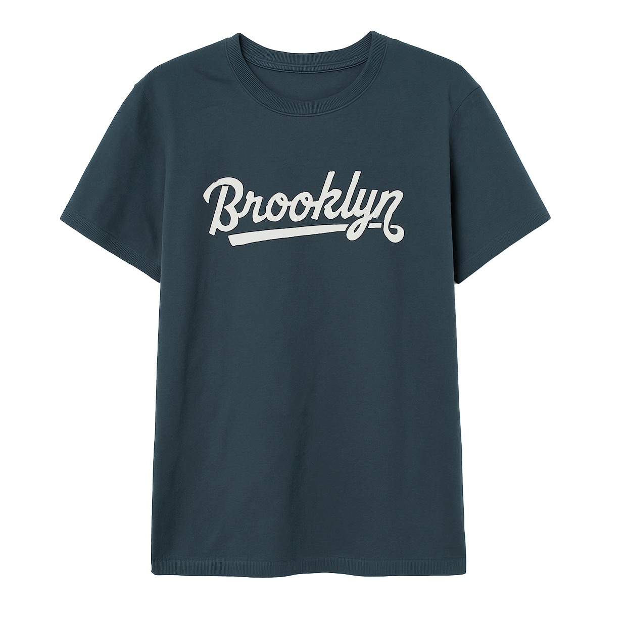 MELROSE PLACE GRAPHIC T-SHIRT SLATE - BROOKLYN