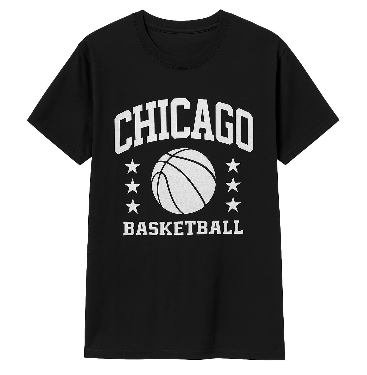 MELROSE PLACE GRAPHIC T-SHIRT BLACK - CHICAGO