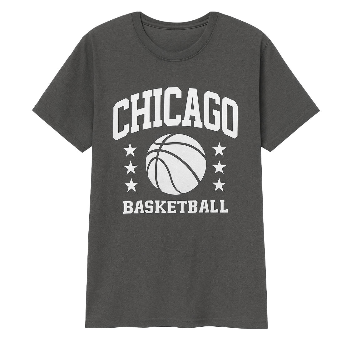 MELROSE PLACE GRAPHIC T-SHIRT GREY - CHICAGO