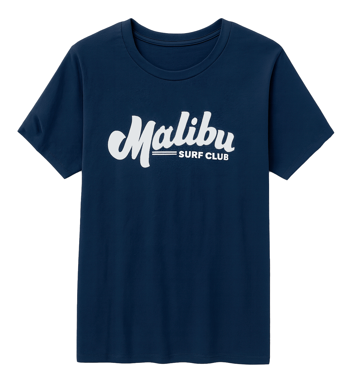 WOMENS MELROSE PLACE GRAPHIC T-SHIRT NAVY - MALIBU
