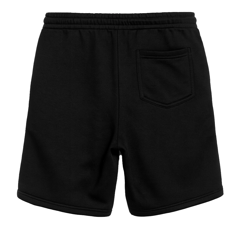 RUDOLPH SPORTSWEAR SWEAT SHORTS BLACK - MS1007