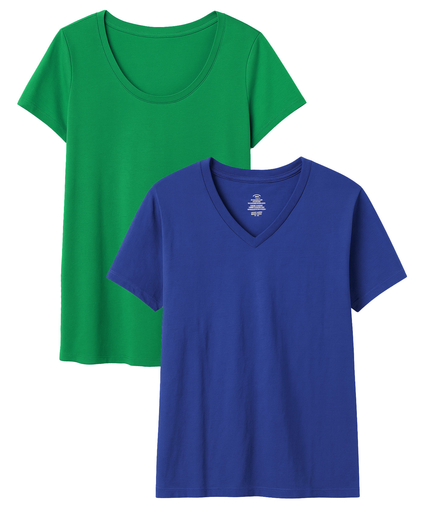 WOMENS ASSORTED BLANK T-SHIRT ASST - ASSTBLNK