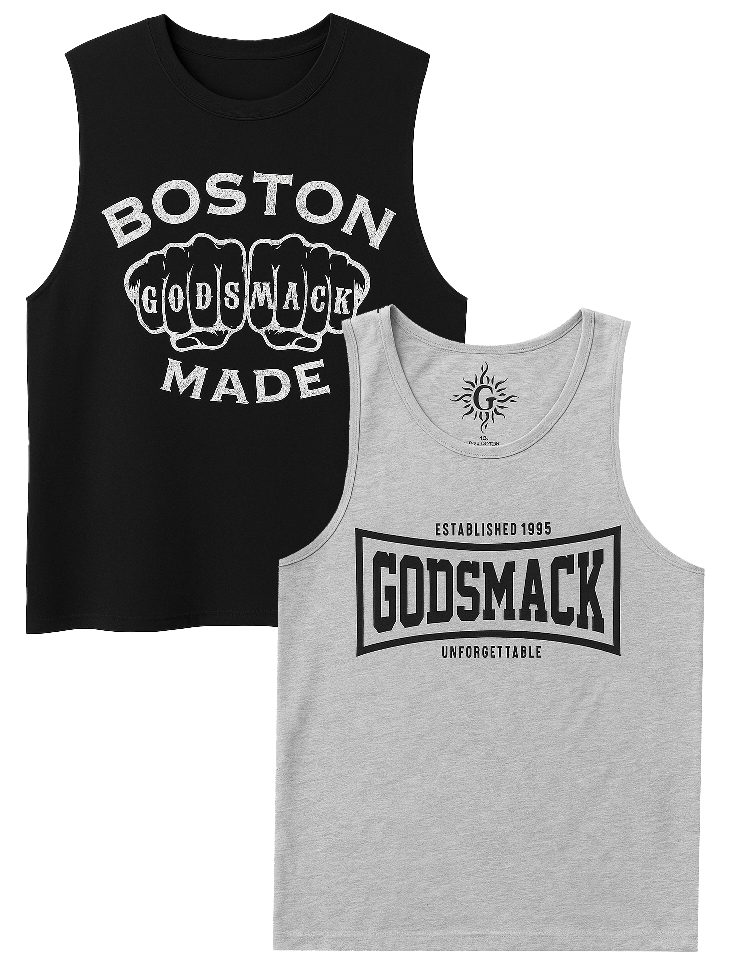 LICENSED MUSIC ASSORTED GOD SMACK TANK TOPS ASST - GSKTT07