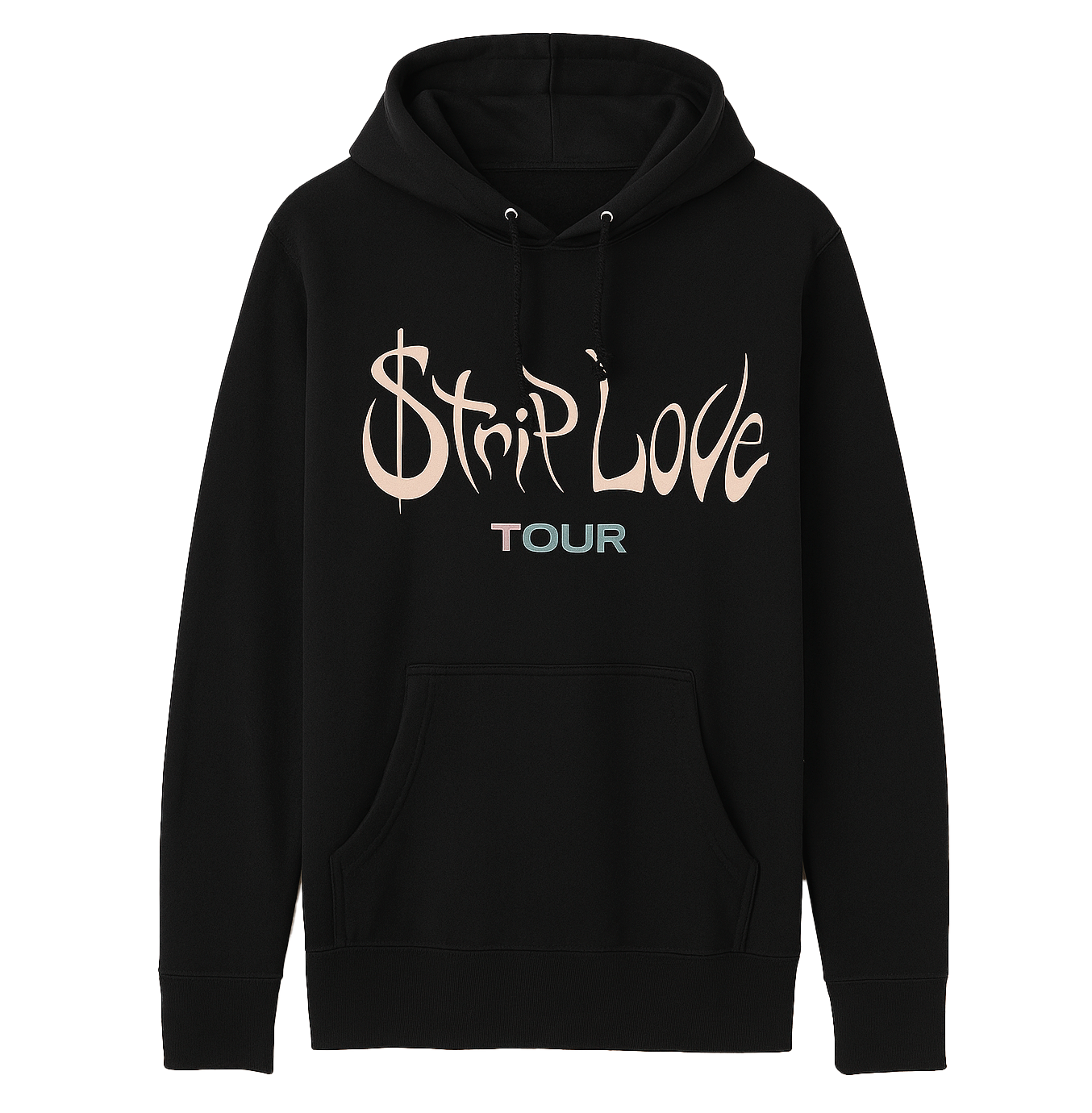 LICENSED MUSIC KAROL G HOODIE SWEATSHIRT BLACK - STRIP LOVE