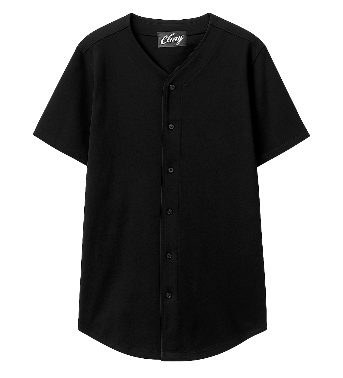 GERALDS ESSENTIALS BASEBALL JERSEY BLACK - GEBSJ