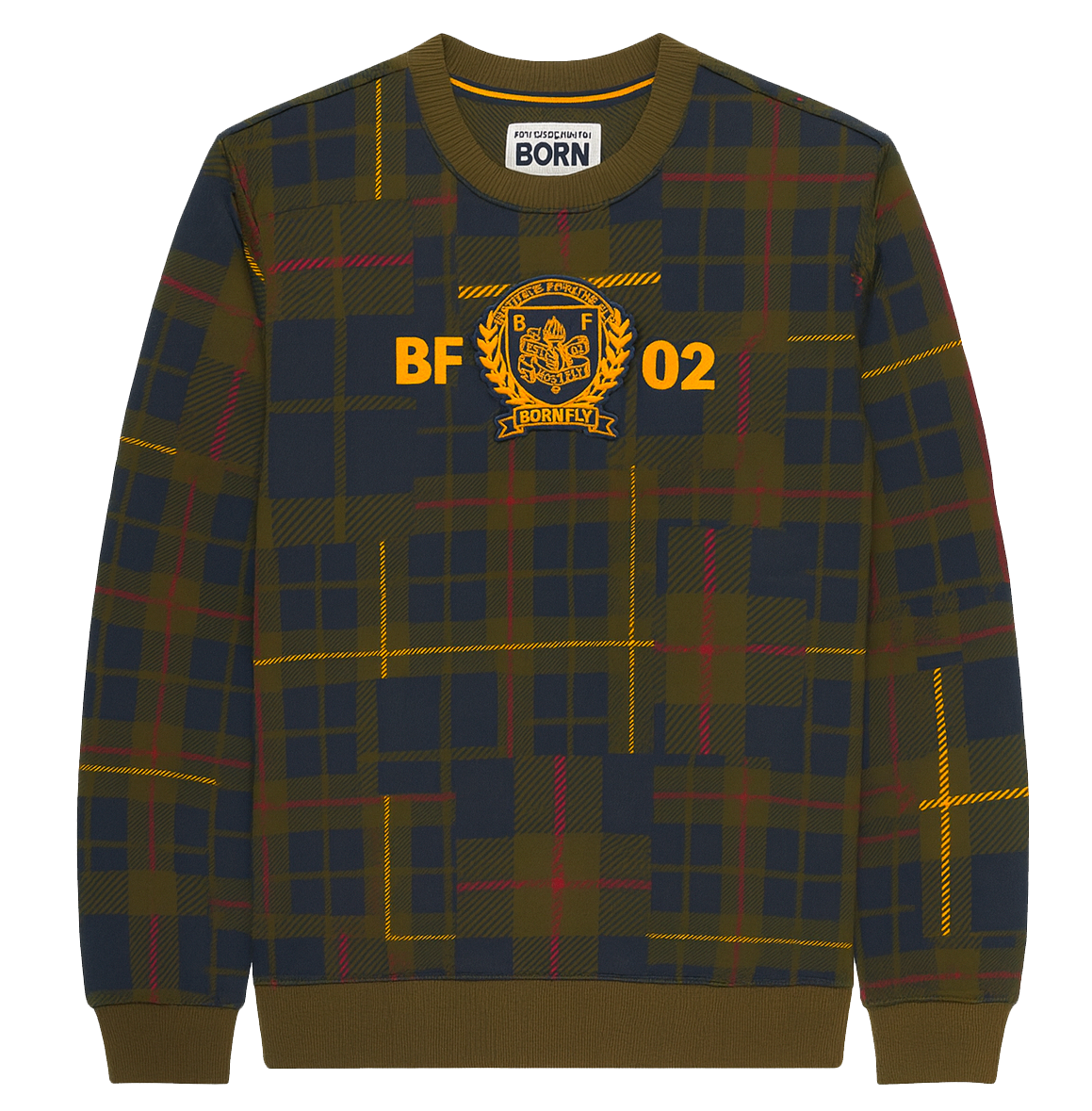 BORN FLY ASSORTED CREWNECK SWEATSHIRTS ASST - BFCWNA