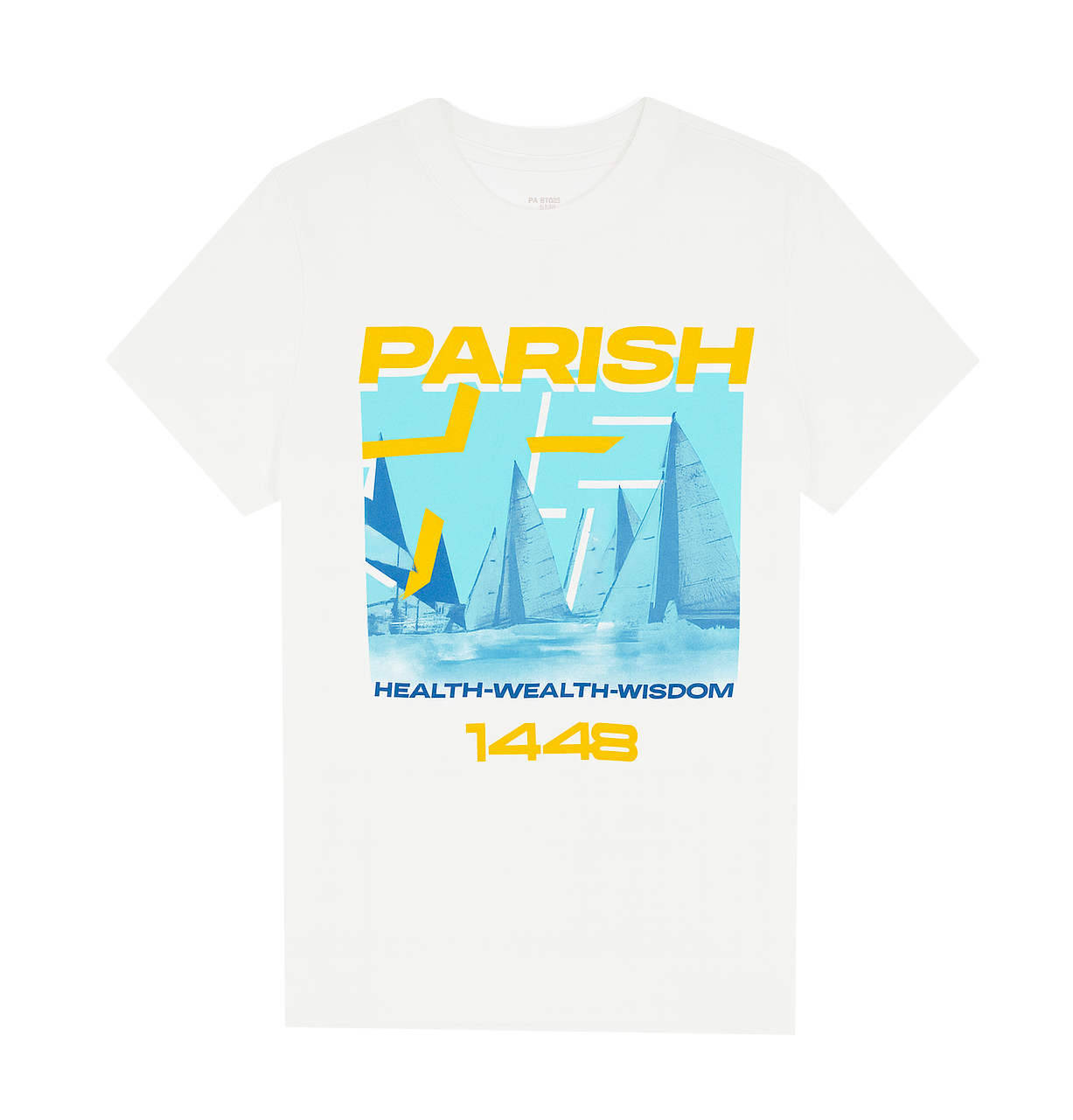 YOUTH PARISH NATION T-SHIRT CREAM - N04C2923