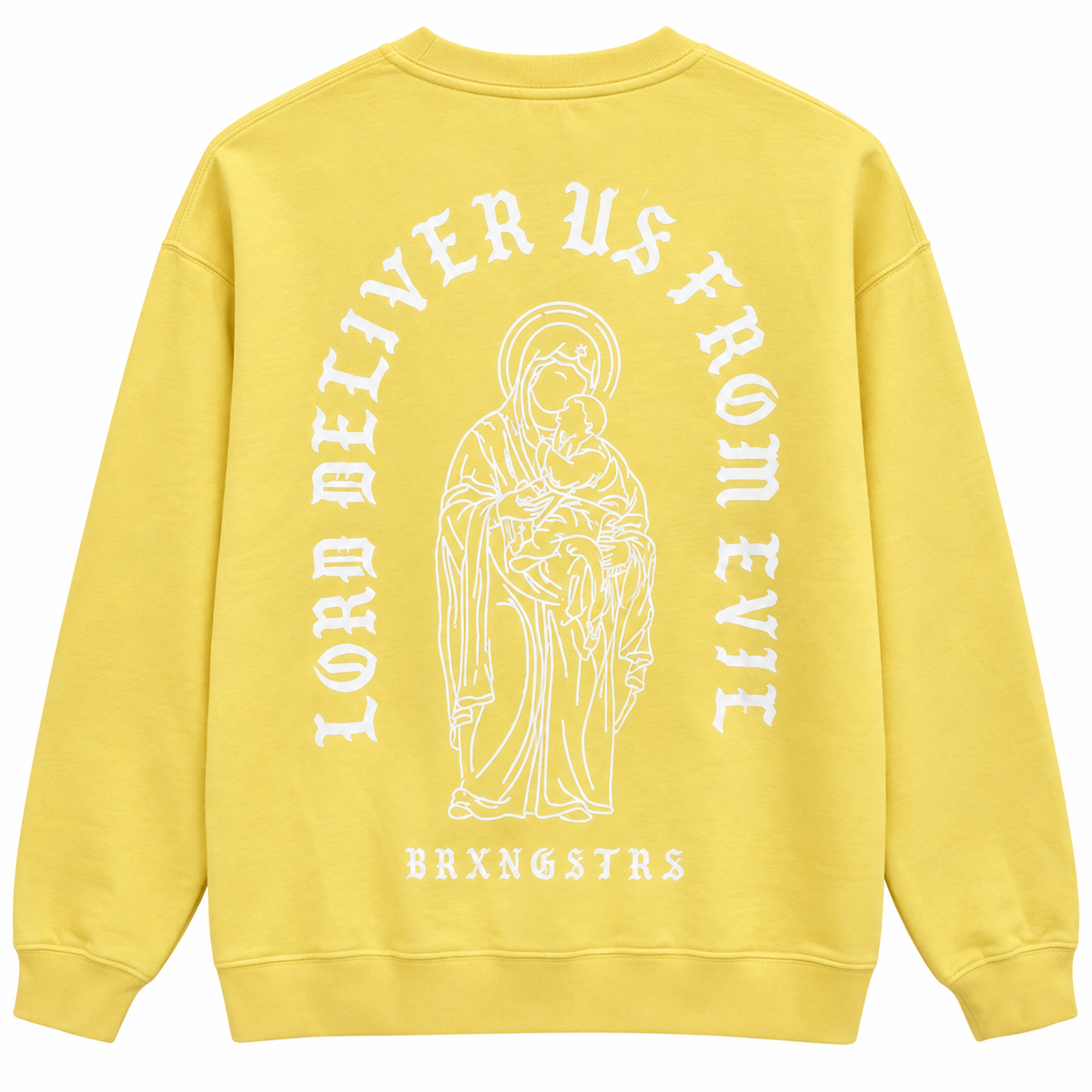 CROOKS & CASTLES CREWNECK YELLOW - DELIVER