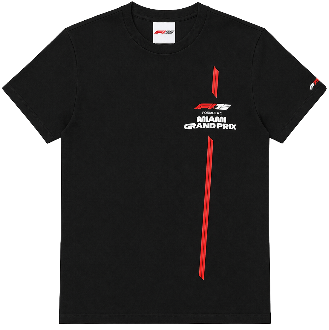 FORMULA 1 MIAMI GRAND PRIX T-SHIRT BLACK - START LINE - Steal Deal