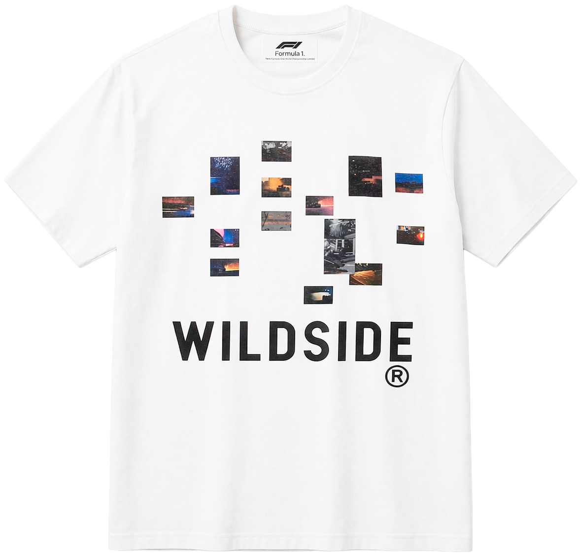 FORMULA 1 WILDSIDE T-SHIRT WHITE - 60326 - Steal Deal