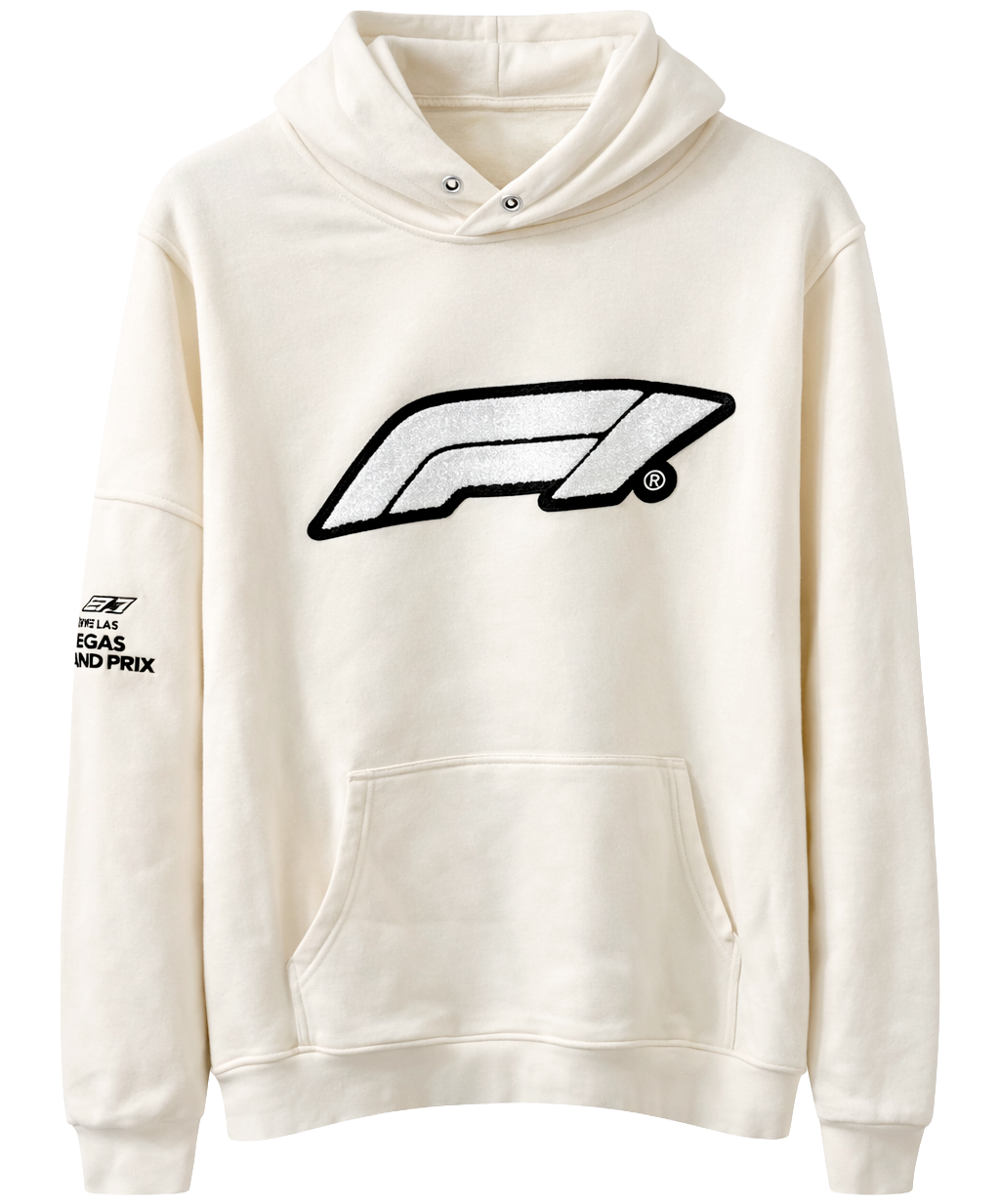 FORMULA 1 LAS VEGAS HOODIE IVORY - STEERING - Steal Deal