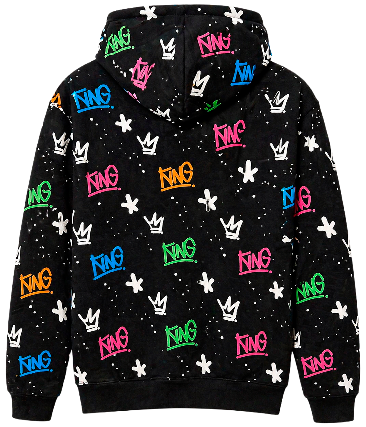 SWITCH GRAPHIC HOODIE BLACK - SF1215