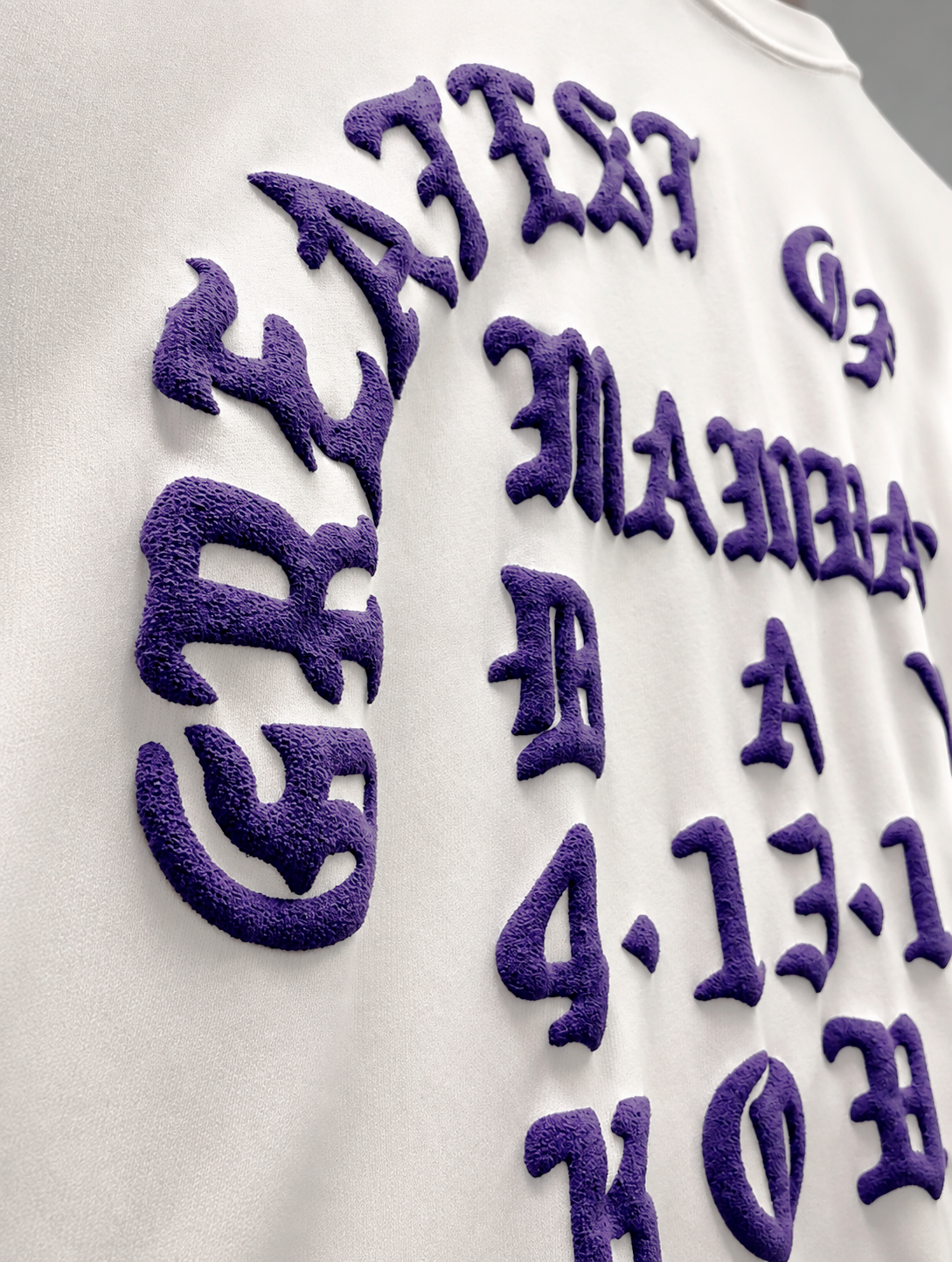 AUTHENTIC LEGENDS PUFF PRINT T-SHIRT WHITE - FEEL LIKE KOBE