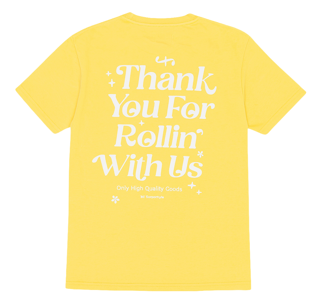 UNDERTD GRAPHIC T-SHIRT YELLOW - US4110W