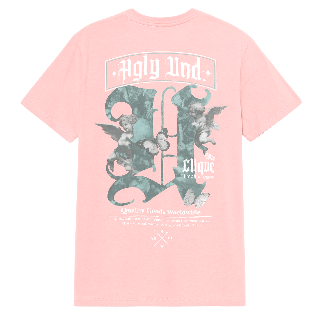 UNDERTD GRAPHIC T-SHIRT CORAL - US5106