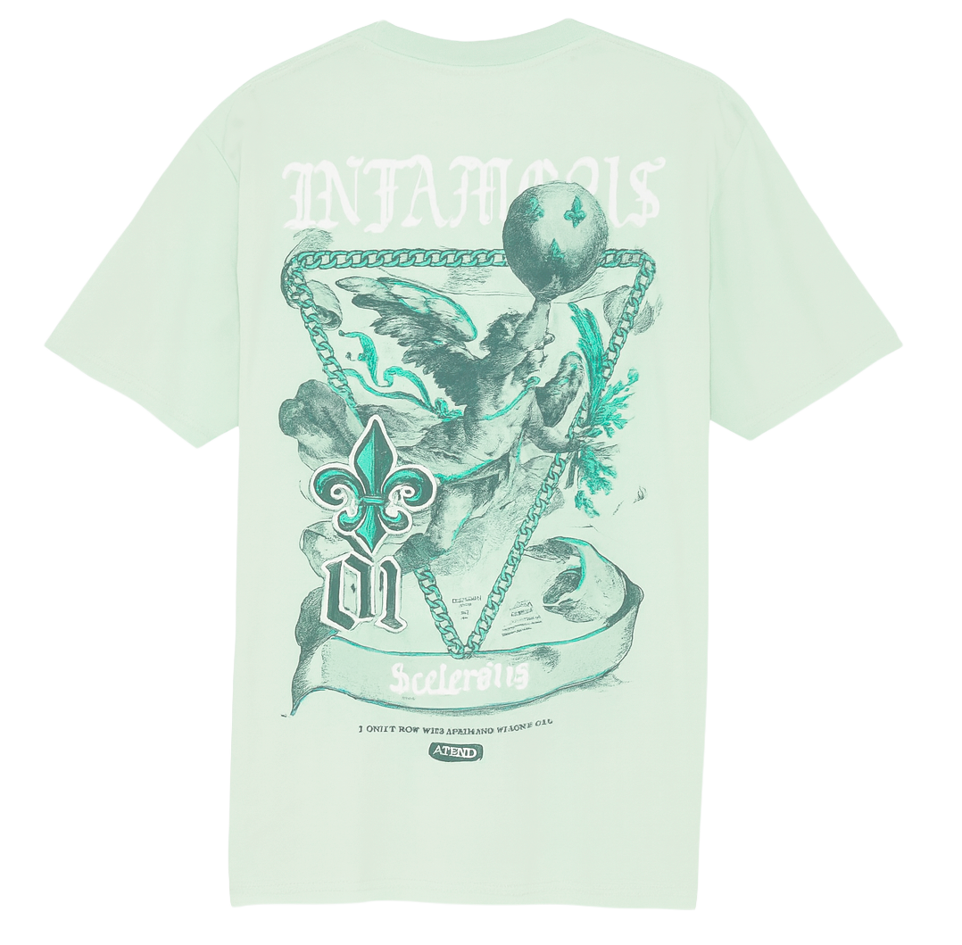 UNDERTD GRAPHIC T-SHIRT HONEYDEW - US5105