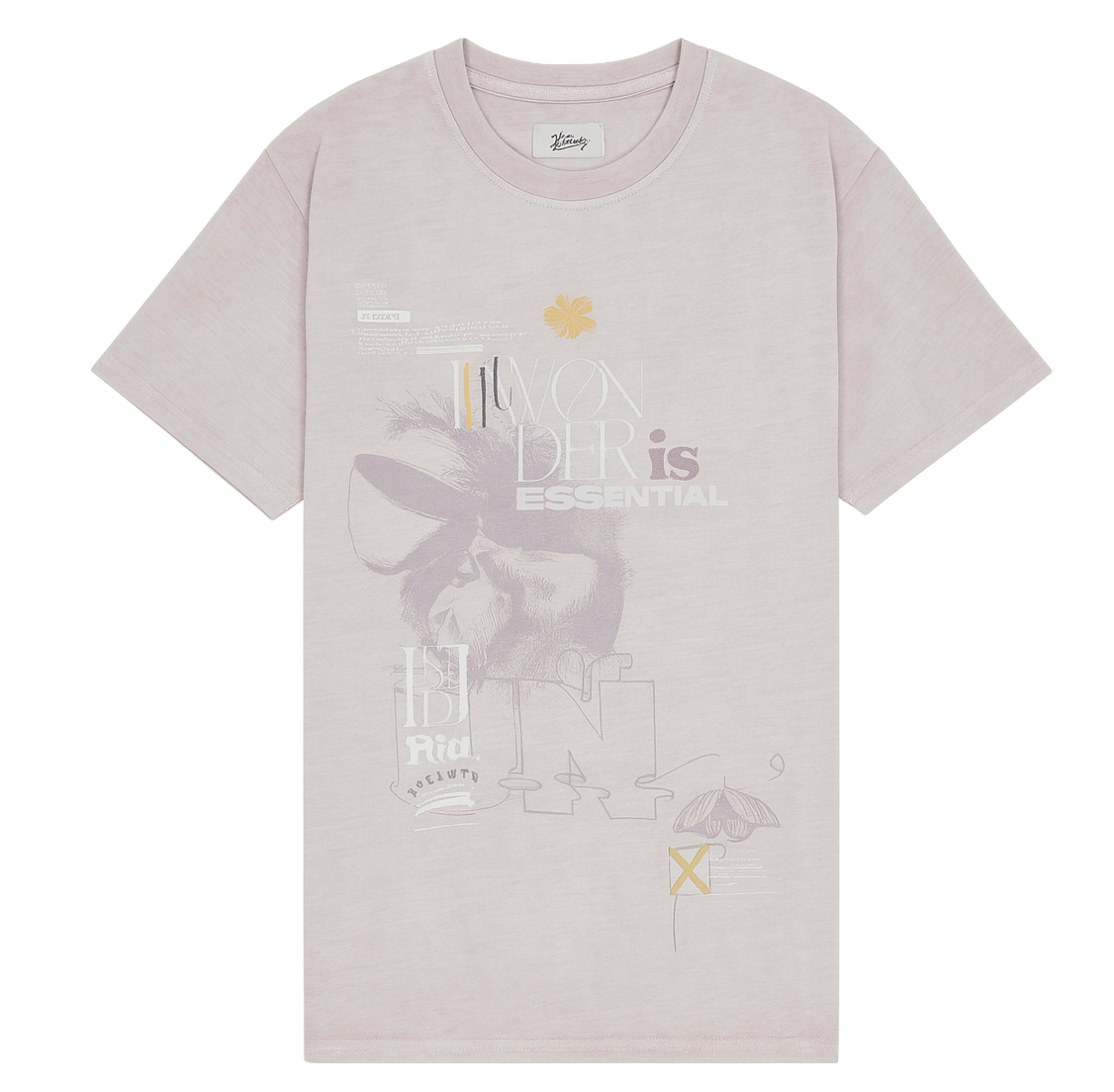 UNDERTD GRAPHIC T-SHIRT TAUPE - US4107W