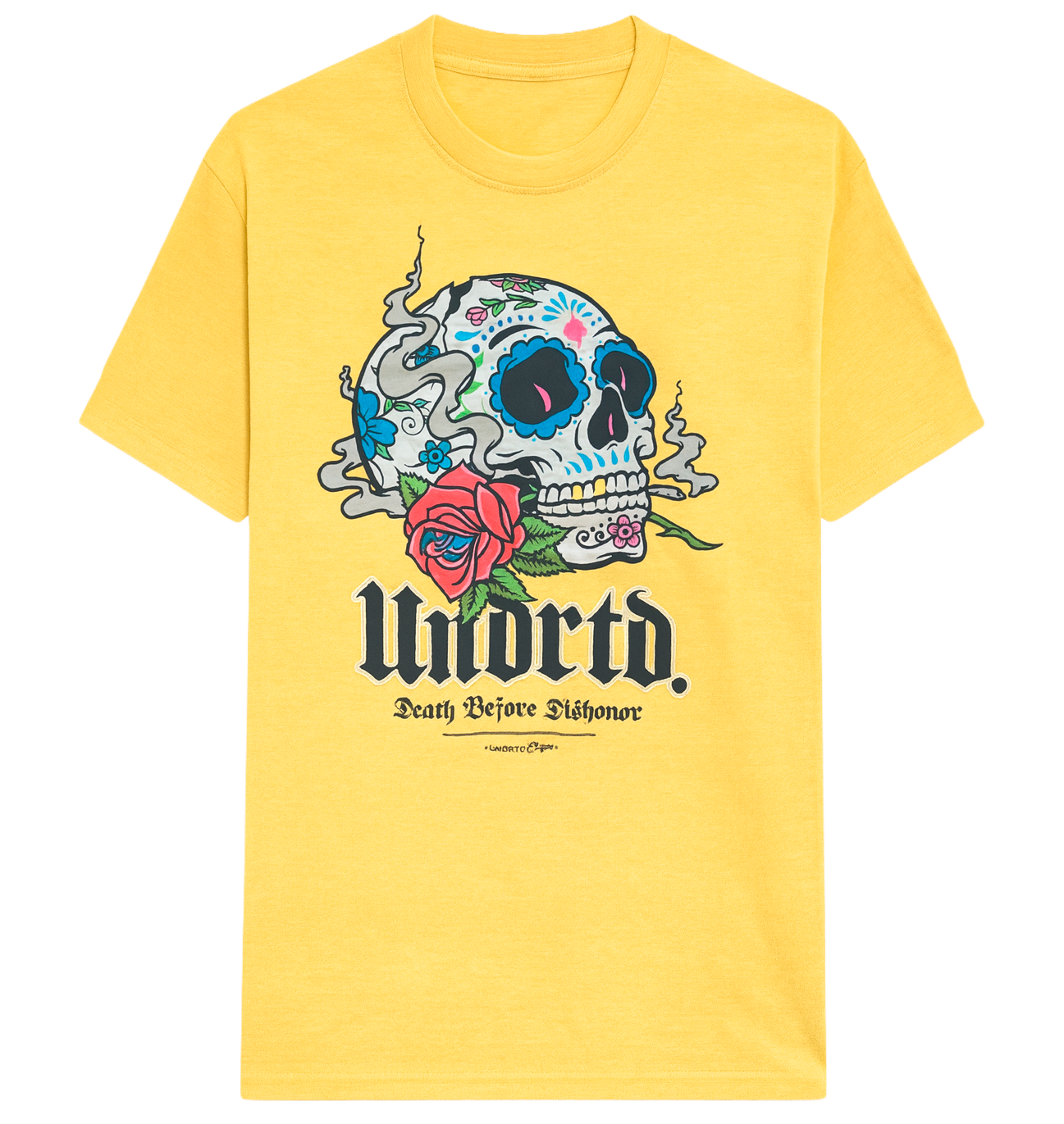 UNDERTD GRAPHIC T-SHIRT YELLOW - US4106W