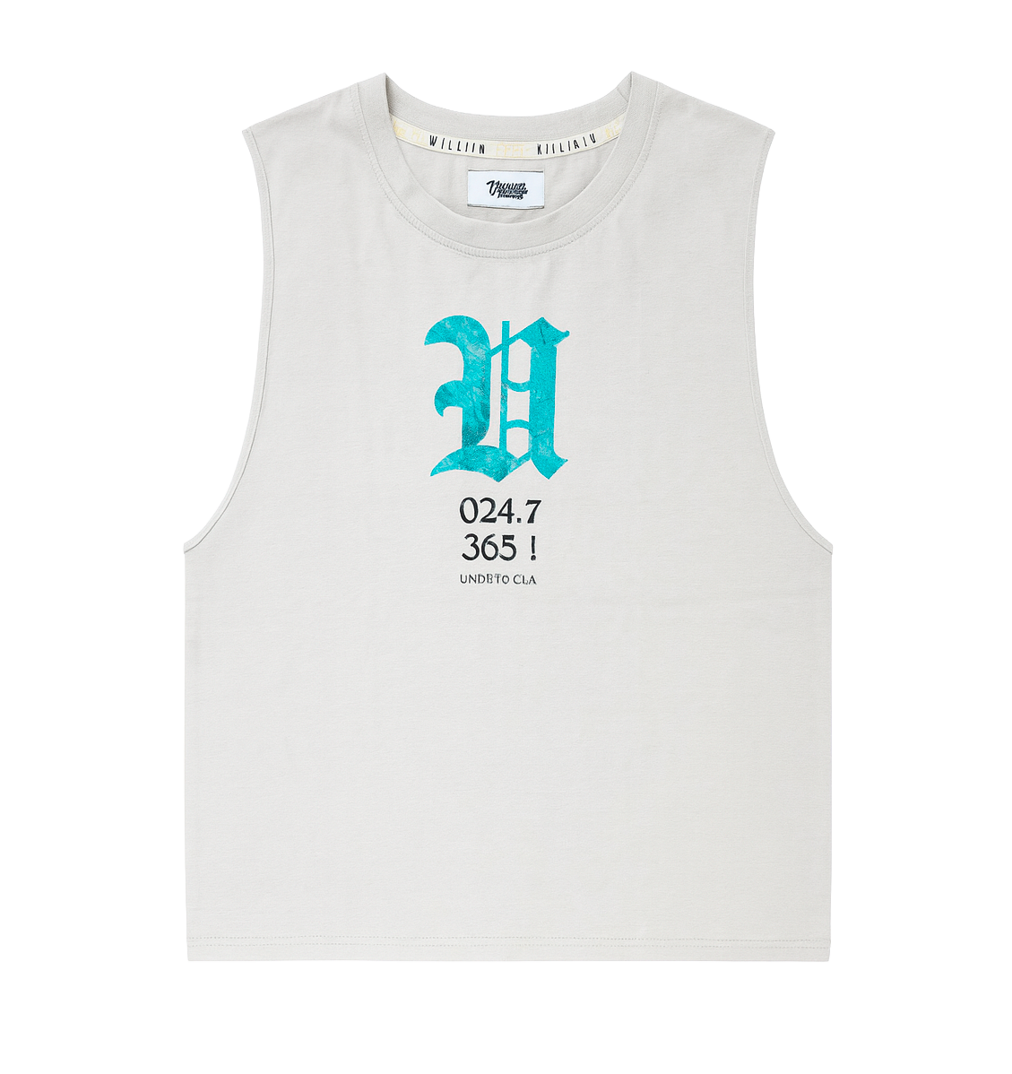 UNDERTD GRAPHIC TANK TOP SHIRT GREY - US4125W