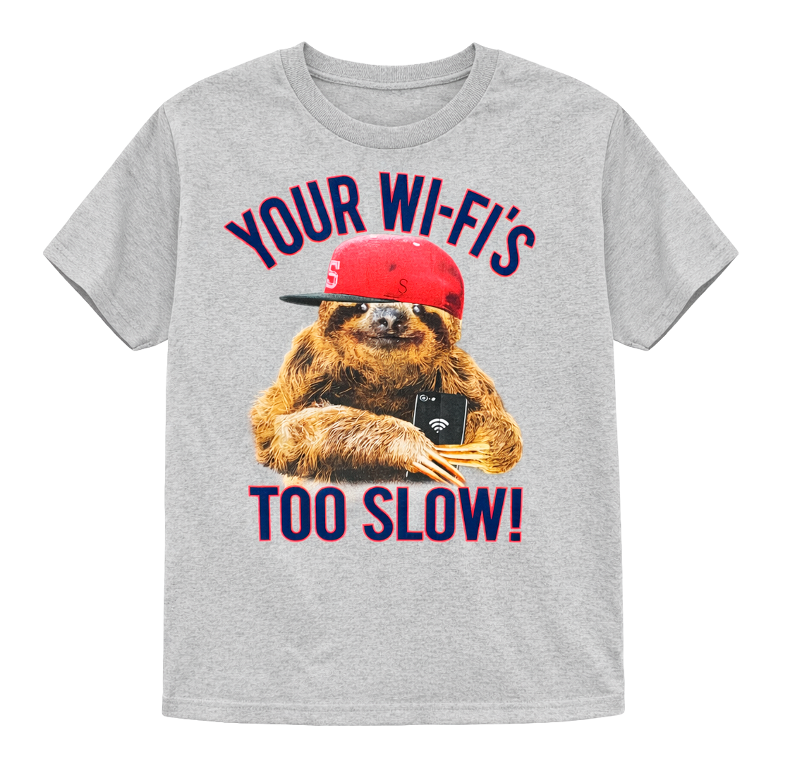 YOUTH BOYS LICENSED GRAPHIC T-SHIRT GREY - TS6Q57GEN