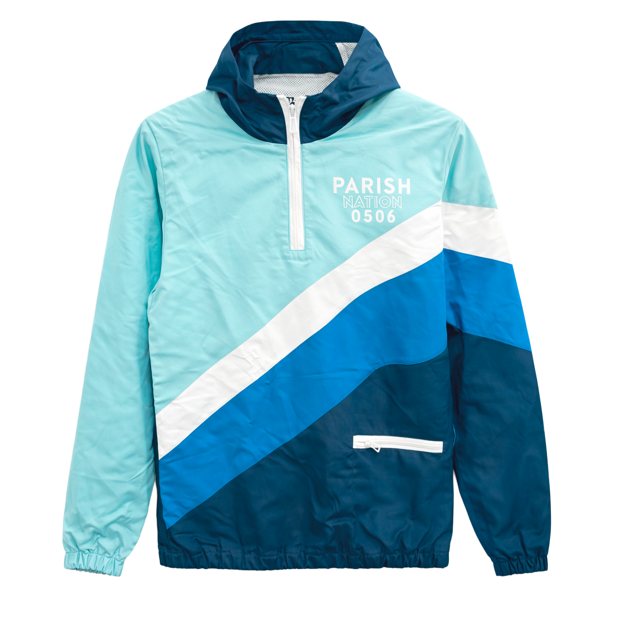 YOUTH PARISH NATION TRACK HOODIE NAVY - N04O2658