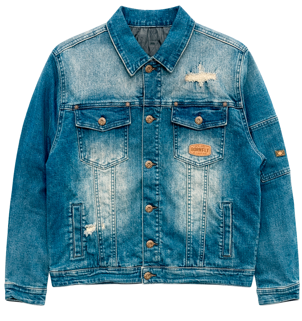 BORN FLY PREMIUM ASSORTED DENIM JACKETS ASST - BFDJKTA