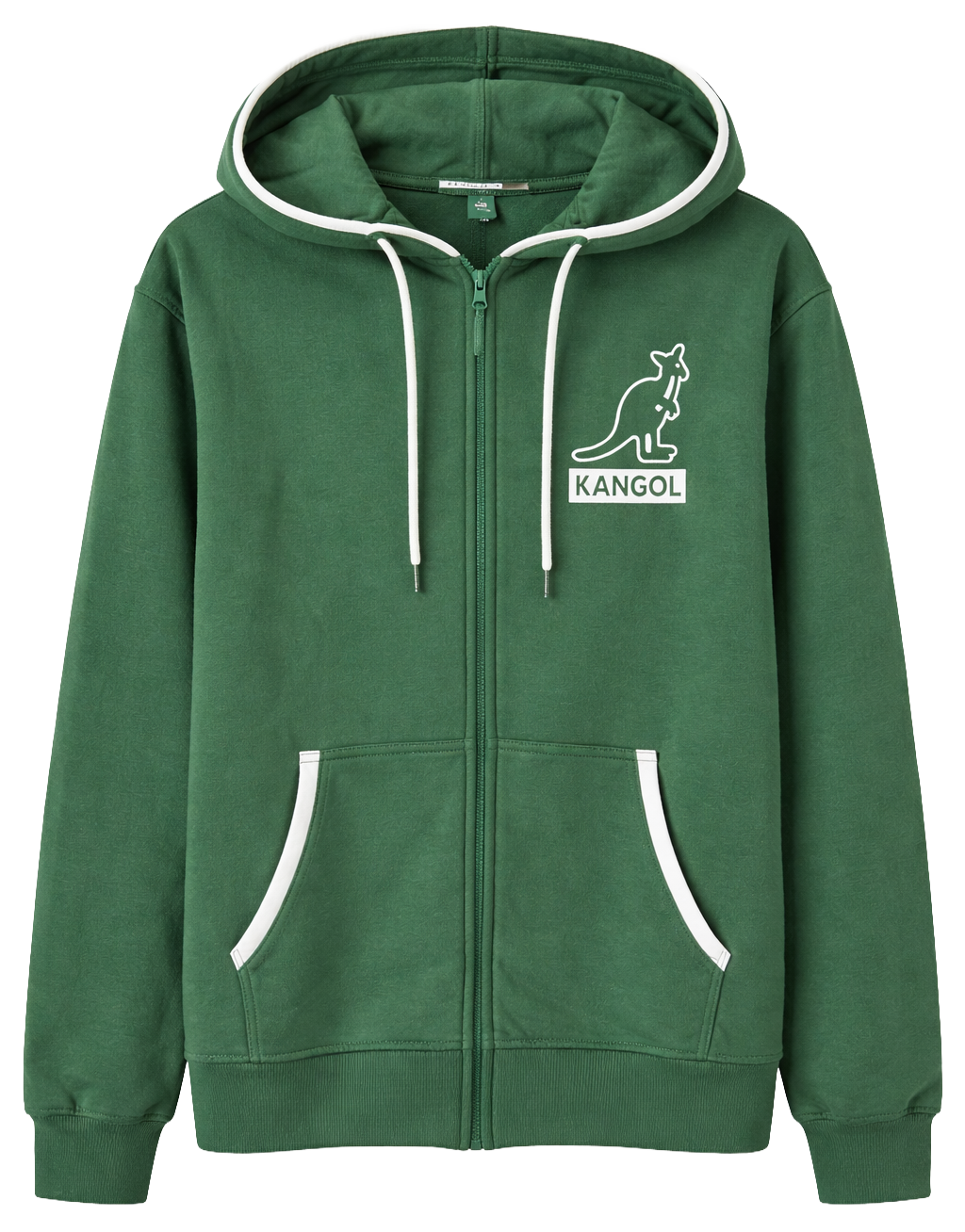 KANGOL ZIP JACKET HOODIE EMERALD- K96155